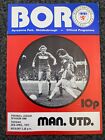 Middlesbrough vs Manchester United - League Division 1 -  26-4-1977
