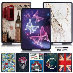 Multi-Colors Tablet Cover Case For Amazon Kindle 8th 10th/Paperwhite 12345 +Pen - Picture 1 of 27