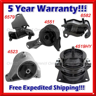 K494 Fit 2003-2004 Honda Pilot 3,5 L 4x4, juego completo de montaje de motor y transmisión 5 piezas Foto 1 de 4