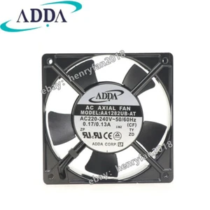 ADDA AA1282UB-AT Axial Fan AC 220/240V 0.17A 120*120*38MM High Speed Cooling Fan - Picture 1 of 6