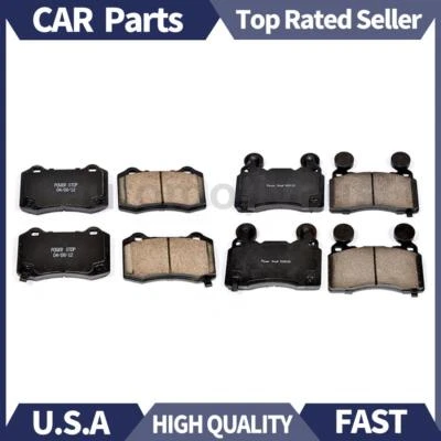 Juego de 2 pastillas de freno de disco delanteras traseras Power Stop para Chevrolet Camaro 2010 2011 2012 Foto 1 de 3