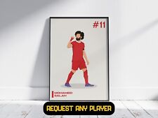 Mohamed Salah Liverpool - Football Poster - A5/A4/A3/A2/A1/A0