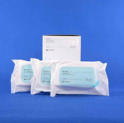 Coloplast Brava pflegende Hautreinigung bei Stoma und Inkontinenz 3x 15 Tücher