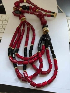 NUEVO COLLAR "CHICO'S" MIDE 20 PULGADAS DE LARGO USADO 1 VEZ EN LA BODA 20 EN LARGO - Imagen 1 de 6