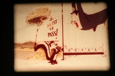 Past Perfumance Super 8 Cartoon Film Pepe Le Pew RARE