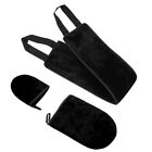  3 Pcs down Mittens Tanning Exfoliating Flocked Oiled Gloves
