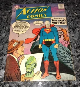 ACTION COMICS #239 F/F+ AWESOME AD FOR CHALLENGERS OF UNKNOWN#1 RARE!! - Picture 1 of 12