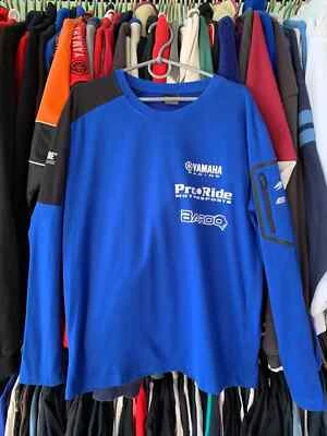 CAMISETA YAMAHA RACING MANGA LARGA CAMISETA SUDADERA HOMBRE TALLA M Foto 1 de 4