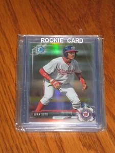 Lot 27 MINT Juan Soto 2017 Bowman Draft Chrome REFRACTOR #BDC-162 Rookie Cards - Picture 1 of 2