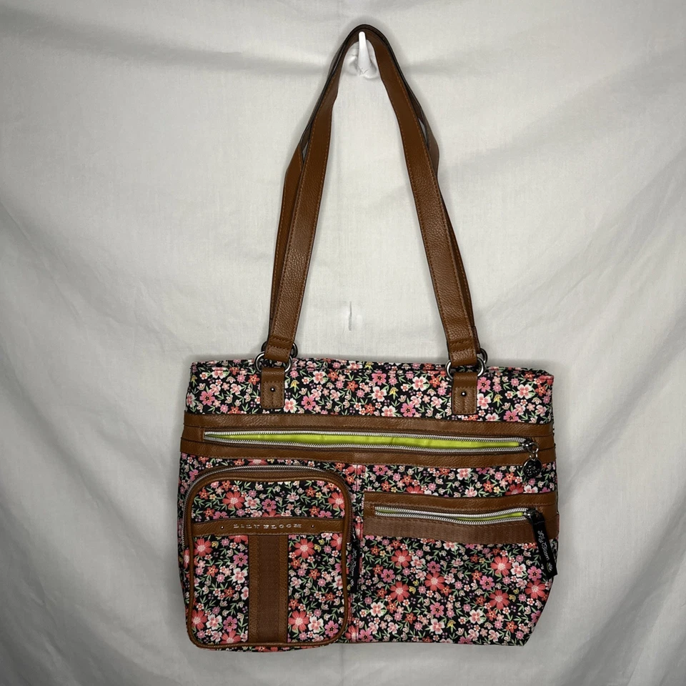 Bolso de Mano Lily Bloom Della Bolso de Hombro de Viaje Multi Bolsillo Flor Silvestre Prado Foto 1 de 4