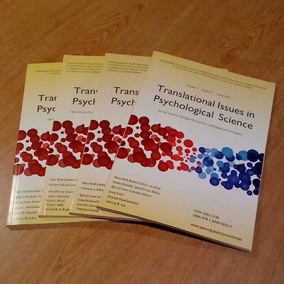 Translational Issues In Psychological Science 4 Issues Foto 1 de 4
