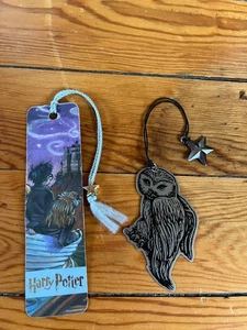 Lot of Scholastic Paper Harry Potter & Metal OWL Bookmarks Bookmarkers - include - Picture 1 of 8