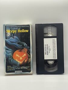 THE LEGEND OF SLEEPY HOLLOW VHS Halloween Horror Jeff Goldblum Headless