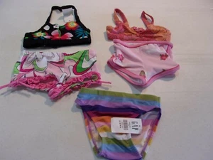 NEW Baby Girls Size 12-18 Months OLD NAVY & GAP Misc Swimsuit Pieces (qty 5) - Picture 1 of 2