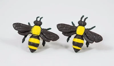 Gemelos de abeja melífera--Abejas insectos bosque bosque vida silvestre naturaleza animal jardín Foto 1 de 3