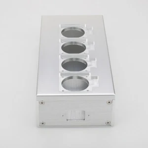 Full Aluminum HIFI EU Power Case European Standard Power Socket Shassis HiFi DIY - Picture 1 of 7