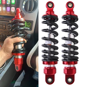 Pair 11" 280mm Universal Motorcycle Rear Shock Absorbers Suspension US Stock - Picture 1 of 12