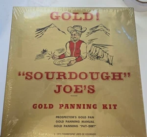 Kit de panorámica de oro Joe ""masa madre"" de colección de lote antiguo 1974 - Imagen 1 de 3