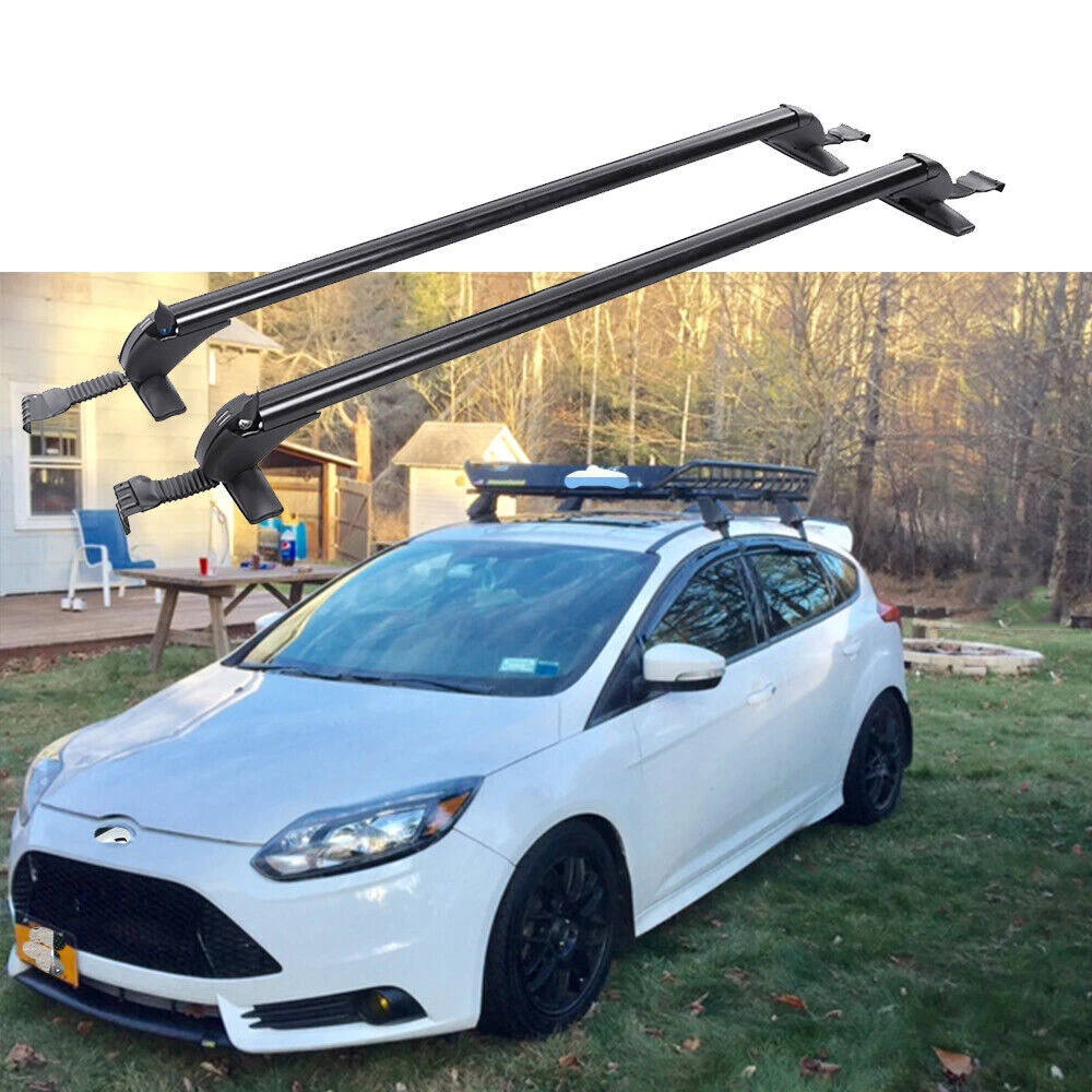 Portaequipajes Coche Techo Turtle AIR1 | Barra De Techo De Coche, Portaequipajes | Compatible Con Renault Trafic 2001-; Sirve Para Instalar Cofres Para Techo, Portabicicletas Y Barras Techo Coche