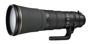 Nikon AF-S FX NIKKOR 600mm f/4E FL ED Vibration Reduction Fixed Zoom Lens +Auto