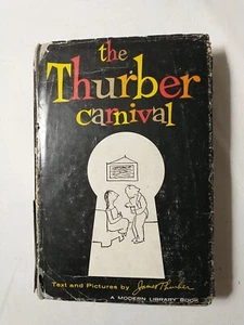 The Thurber Carnival by James Thurber Modern Library Edition 1957 Ex Library - Picture 1 of 5