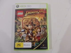 Lego Indiana Jones: The Original Adventures Microsoft Xbox 360 PAL Complete - Picture 1 of 4