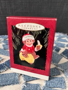 TOP BANANA MONKEY Hallmark Andenken Ornament (1993) - Bild 1 von 3