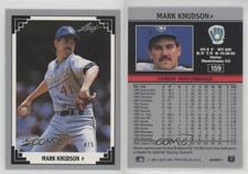 2013 Leaf Memories 1991 Leaf Buyback Gold /5 Mark Knudson #159