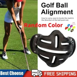 .Golf Ball Line Marker Template Alignment Liner Marks Tool Putting - Picture 1 of 8