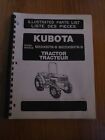 Kubota M8200dtn-B And M8200sdtn-B Tractors Illustrated Parts List Manual 