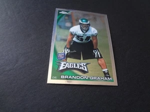 2010 Topps Chrome Brandon Graham Rookie C56 RC Philadelphia Eagles - Picture 1 of 2