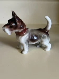 Vintage Ceramic Scotty Scottish Dog Figurine - 5" Japan - Afbeelding 1 van 9