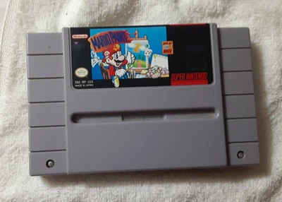 Juego de pintura Mario con juego SNES, ratón y almohadilla (Super Nintendo, 1991) *TAL CUAL/PAD CRACK Foto 1 de 4