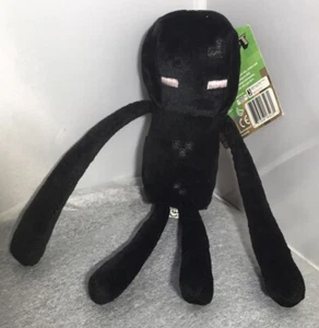 Rare Overworld Enderman Minecraft Figure Plush Doll 10.5" Series 1 Kids Toy Play - Picture 1 of 5