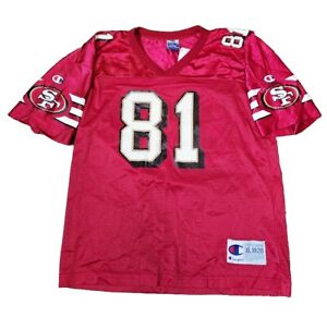 Vintage Champion NFL San Francisco 49ers #81 Terrell Owens Jersey Youth XL
