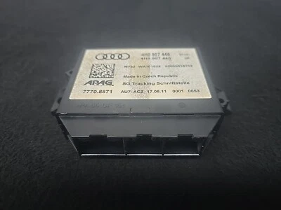GPS Tracking Control Modul Ecu  Audi A8 D4 4H 2010+  4h0907440 - Imagen 1 de 4