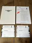 1992 - Bentley Brooklands dossier de presse - press kit FR