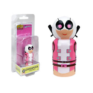 Marvel Gwenpool Wooden Pin Mate Figure #35