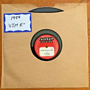 78 RPM "MAYBE YOU'LL BE THERE/BABY COME BACK" - LEE ANDREWS & THE HEARTS - 1954 - Foto 1 di 4