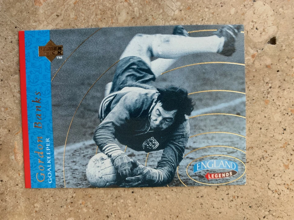 1997 年 Upper Deck 英格兰足球卡 - 戈登班克斯完好 — 第 1/1 张图片