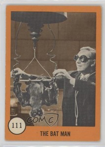 1961 Nu-Cards Horror Monsters Series 2 The Bat Man #111 0s4