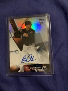 Brian Anderson 2018 Topps Finest Auto Autograph Signed Card Awesome!!! - Picture 1 of 2