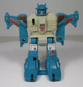 HASBRO VTG 19856 TRANSFORMERS G1 JUMPSTARTERS TOPSPIN ROBOT FIGURE w/ FLAW A - Picture 1 of 9