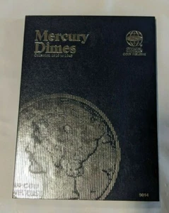 Mercury Dimes 10c Album Coin Folder Whitman Silver Collection 1916-1945 NEW 9014 - Picture 1 of 3