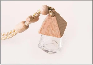 5x Car Air Freshener Diffuser Hanging Perfume DIY Essential Oil Empty Bottle - Picture 1 of 5