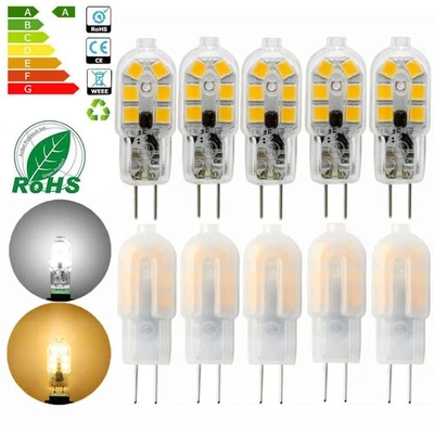 G4 5W LED COB AC/DC 12V Glühlampe Lampen Dimmbar Kapsel-Birne ersetzen Halogen - Bild 1 von 4