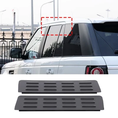 Accesorios de panel de ventilación de aire con persiana de vidrio para ventana trasera para Range Rover Sport 05-13 Foto 1 de 4