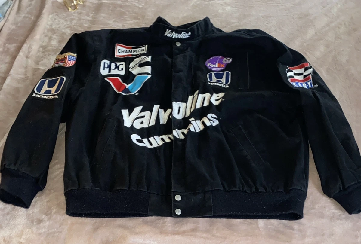 アメリカ輸入 FedEx ロゴ刺繍 企業 レーシングジャケット アウター Chase Authentics FedEx Express Nascar Nextel Cup Series Racing