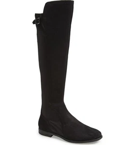 Ugg Australia Danae Stretch Back Boot Size 5.5 Black Riding Boots Zipper $294.95 - Picture 1 of 12