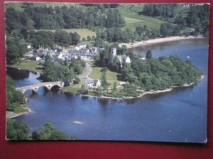 POSTCARD PERTHSHIRE AERIAL VIEW OF KENMORE - Picture 1 of 1
